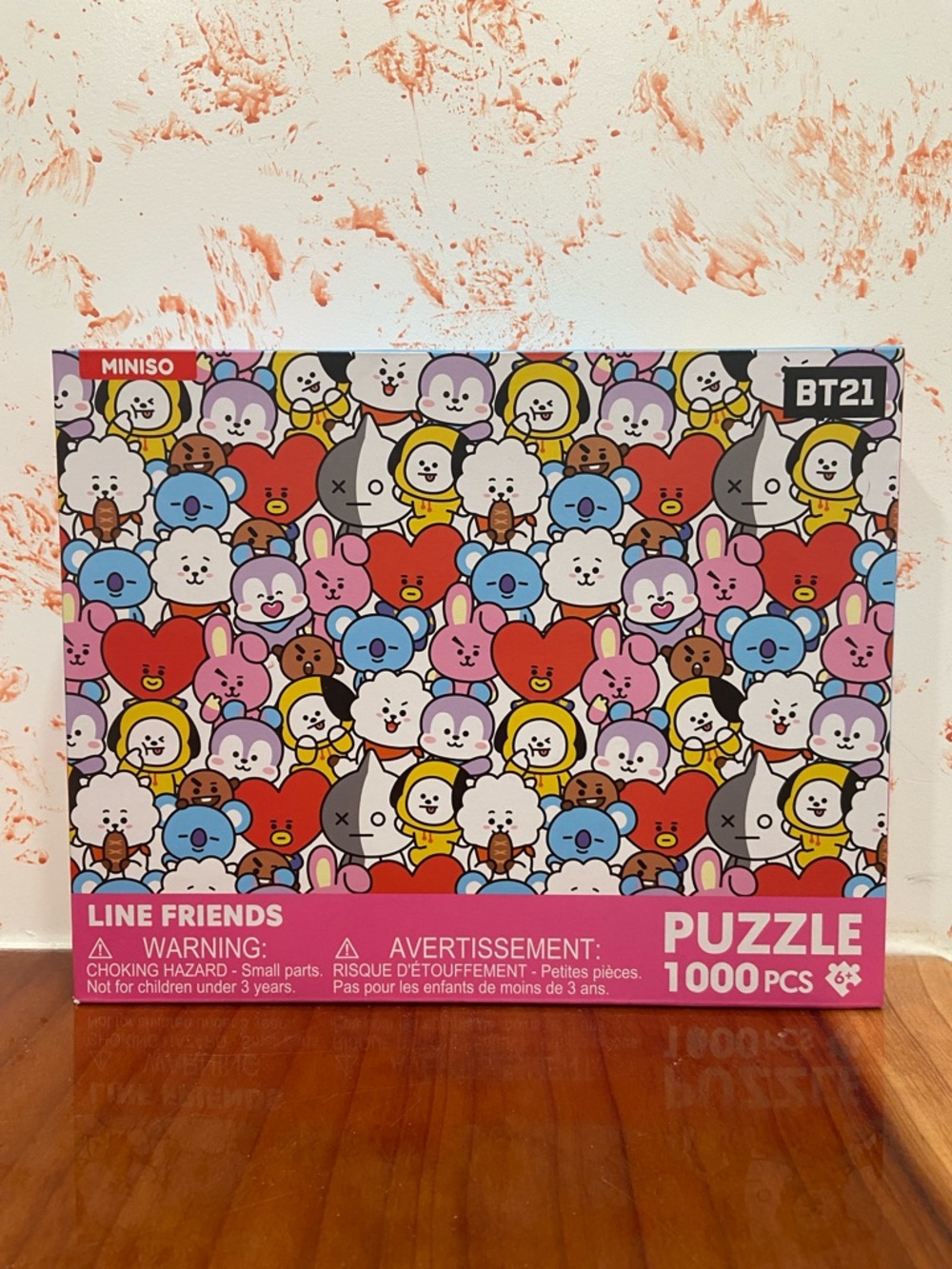 Miniso BT21 Line Friends - 1000 Piece Puzzle